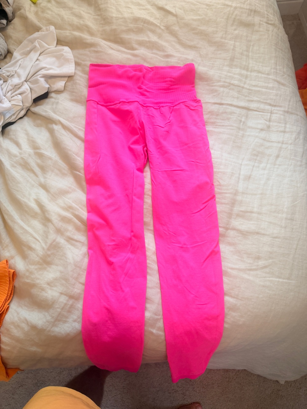 High-Waist Hot Pink Leggings Free People